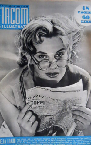 La Settimana Incom Illustrata 28 1952 Antonella Lualdi. Padre Moretti. C52