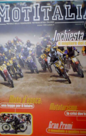 MotItalia 4 1999 Il migliore del Cross. Chicco Chiodi. Valentino Rossi [Q73]