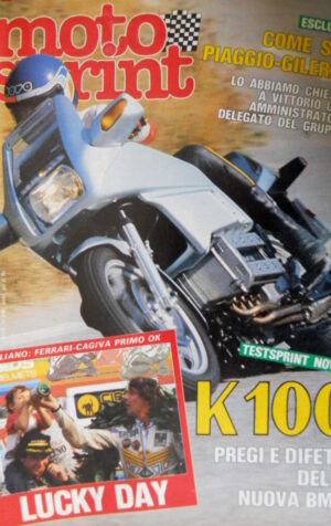 Motosprint 39 1983 Come sta Piaggio - Gilera? Test nuova BMW K 100  [Q77]