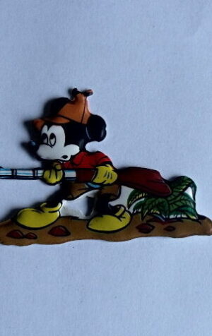 PLASTECO Figurina Formaggino MIO - Serie Avventure Disney Topolino n°4 [AF11-37]