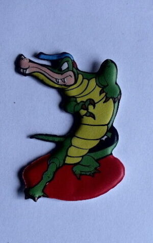 PLASTECO Figurina Formaggino MIO - Serie Fantasia - Coccodrillo n°4  [AF11-25]