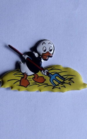 PLASTECO Figurina Formaggino MIO - Serie Fattoria Nonna Papera n°14  [AF11-31]