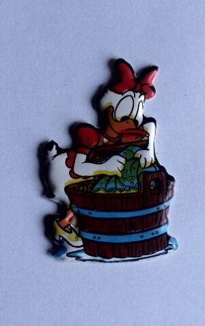 PLASTECO Figurina Formaggino MIO - Serie Paperina Nonna Papera n°9  [AF11-45]