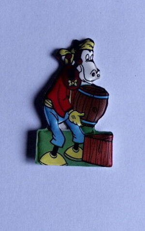 PLASTECO Figurina Formaggino MIO - Serie Topolino e Barbanera n°6  [AF11-33]