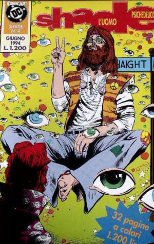 SHADE - L'Uomo Psichedelico n°4 1994 ed. Comic Art  [G.199]