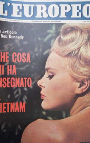 EUROPEO n°44 1965 Elke Sommer Claudia Cardinale Liz Taylor Enrico Piaggio [C53]