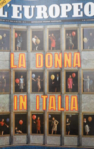 EUROPEO n°50 1965 inserto la bellezza italiana Loren Cardinale Schiaffino [C53]