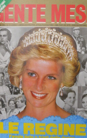 GENTE MESE n°11 1986 - Numero speciale interamente QUEENS -  REGINE [C53]