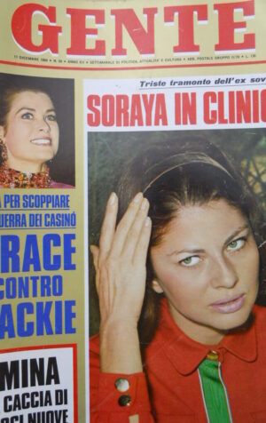 GENTE n°50 1968 Grace Kelly contro Jackie - Soraya - Maria Josè di Savoia [C53]
