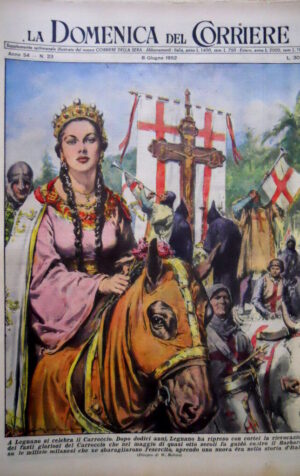 La Domenica del Corriere 23 1952 Problemi sul territorio a Trieste. Rosmunda C56