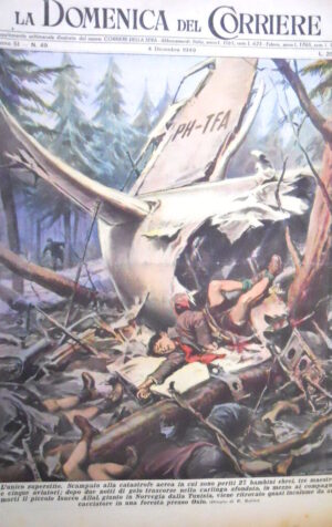 La Domenica del Corriere 49 1949 Nuovi tremi italiani. Gare mortali pugilato C56