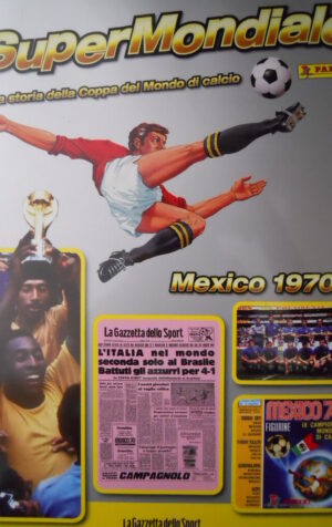 Panini World Cup Storia Mondiale Messico Mexico 1970  - Ristampa [sc.48]