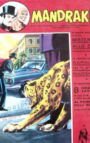 MANDRAKE - Albi del Vascello serie Cronologica n?12 1972 ed. Spada [C21C]