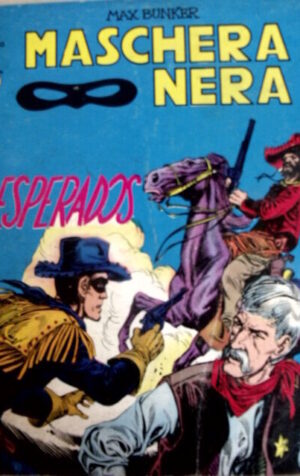 Maschera NERA n?5 1977 ed. Corno  [G.228]