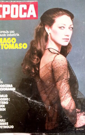 EPOCA 1328 1976 Formula Uno Il Mago De Tomaso / Marisa Berenson [SC.36]