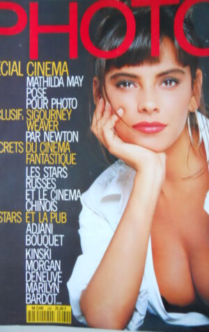 PHOTO Francese  n°260 1989 - Mathilda MAY cover - [C65]