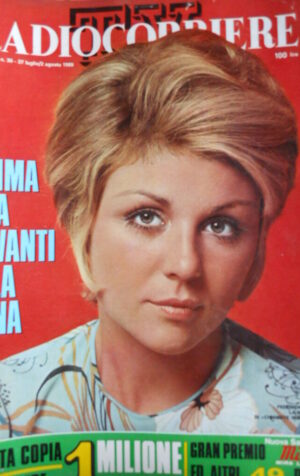 Radio Corriere TV n°30 1969 Federica Taddei - Paola Quattrini - Cardinale  [C72]