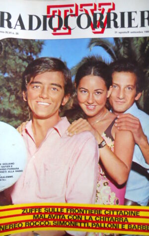 Radio Corriere TV n°35 1969 Goffredo Petrassi -  La sqaudra di ALBA [C72]