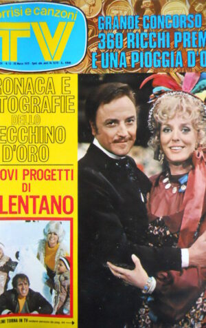 TV Sorrisi e Canzoni n°13 1972 Adriano Celentano -  [C72]