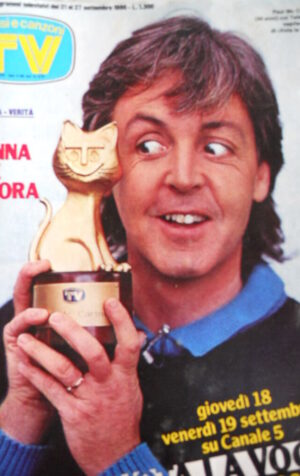 TV Sorrisi e Canzoni n°38 1986 Paul McCartney - Michael j. Fox - La Voce [C68]