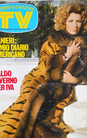 TV Sorrisi e Canzoni n°46 1973 Iva Zanicchi - Le Orme - Massimo Ranieri   [C70]