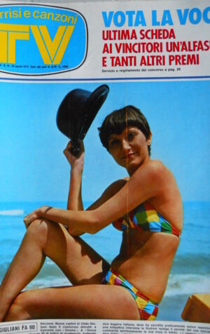 TV Sorrisi e Canzoni n°34 1973 Gilda Giuliani - Minnie Minoprio - Tognazzi [C71]