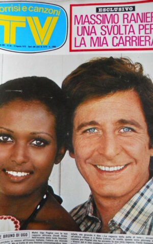 TV Sorrisi e Canzoni n°33 1972 Zeudi Araja - Ugo Pagliai - Massimo Ranieri [C72]