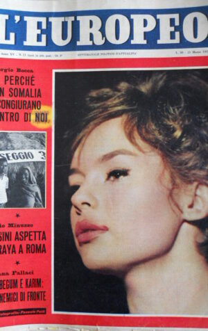 L' EUROPEO n°11 1959 Orianna Fallaci la Begum e Karim due nemici di fronte [C76]