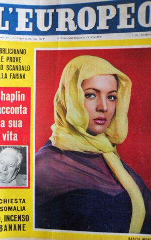 L' EUROPEO n°12 1959 Charlie Chaplin racconta la sua vita [C77]