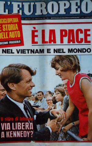 L' EUROPEO n°15 1968 con inserto Auto - Il Bandito Mesina  [C75]