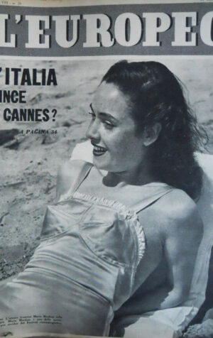 L' EUROPEO n°20 1952 L' Italia vince a Cannes - Auto antiche a Milano  [C74]