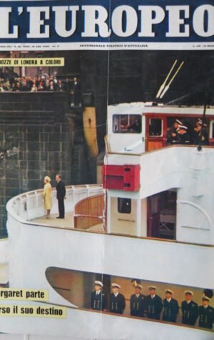 L' EUROPEO n°20 1960 Il matrimonio di Margaret d' Inghilterra  [C76]