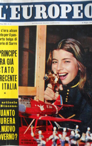 L' EUROPEO n°21 1957 Jacqueline Sassard -  [C76]
