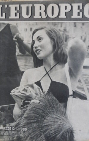 L' EUROPEO n°31 1952 Ragazze di lusso a Portofino Paola Mori  [C76]