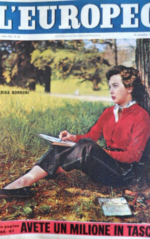 L' EUROPEO n°39 1956 Marisa Borroni - Quarta Persona della Trinità [C73]