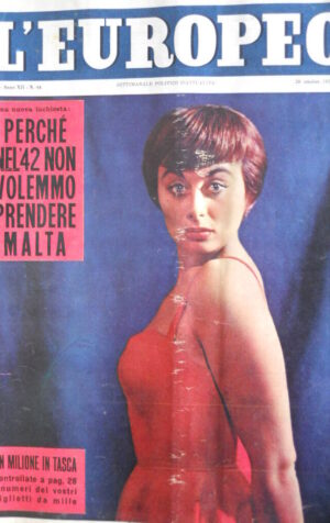 L' EUROPEO n°44 1956 Sandra Mondaini - Ursula Andress James Dean  [C76]