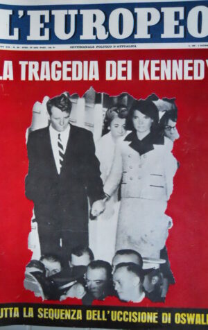 L' EUROPEO n°48 1963 Numero storico LA TRAGEDIA DEI KENNEDY [C73]