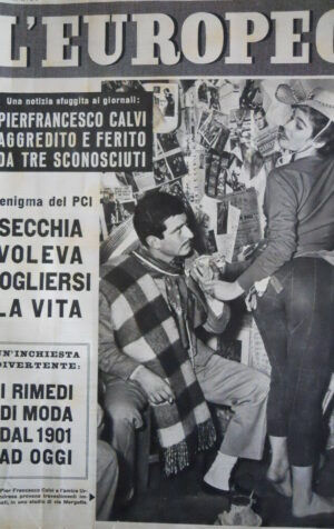 L' EUROPEO n°5 1955 Pierfrancesco Calvi e Ursula Andress in copertina [C77]
