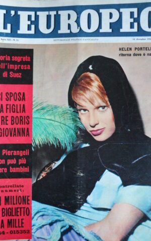 L' EUROPEO n°51 1956 Helen Portello - Storia segreta impresa di SUEZ  [C74]