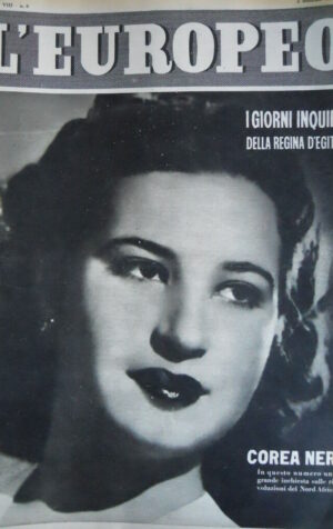 L' EUROPEO n°6 1952 I giorni inquieti della Regina d' Egitto  [C74]