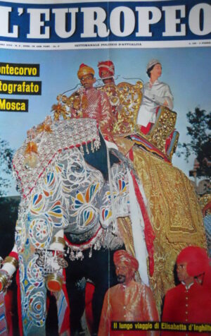 L' EUROPEO n°6 1961 Debutto della Cantante MINA - Elizabeth Taylor [C76]