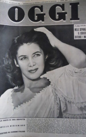 OGGI n°3 1953 Miriam Bru - L' Album di Giuseppe Garibaldi  [C78]
