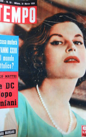 TEMPO n°13 1959 Silvana Mangano - Pascale Petit - Babl Pinedo e Mussolini [C89]