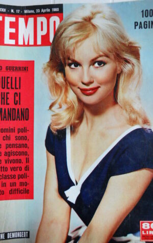 TEMPO n°17 1960 Mylene Demongeot - Josè Altafini - Yvonne Fourneaux [C87]