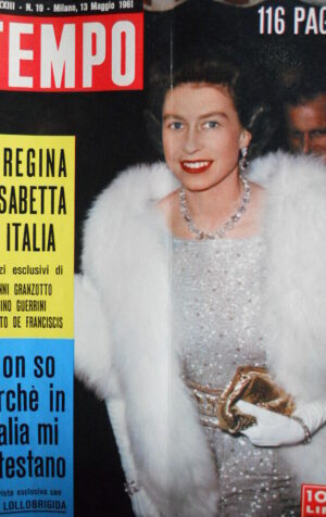 TEMPO n°19 1961 Gina Lollobrigida - Regina Elisabetta - La Rivoluzione CUBA[C86]