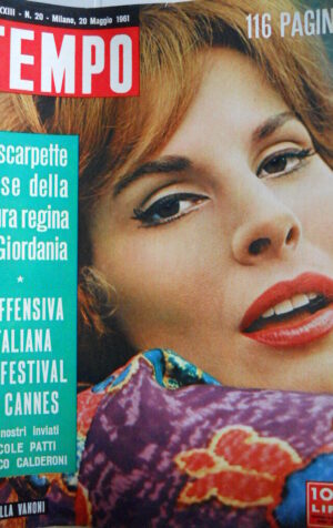 TEMPO n°20 1961 Ornella Vanoni - Inserto 100 anni di Italia D'Annunzio [C88]