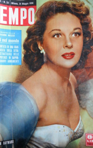 TEMPO n°22 1956 Susan Hayward - Delia Scala - Dossier Armi nel Mondo [C90]