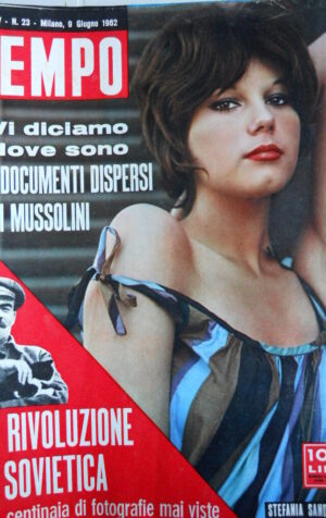 TEMPO n°23 1962 Stefania Sandrelli - Rivoluzione sovietica Lenin Foto ined[C91]