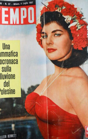 TEMPO n°27 1957 Colleen Bennett - Tragedia alluvione del Polesine  [C88]