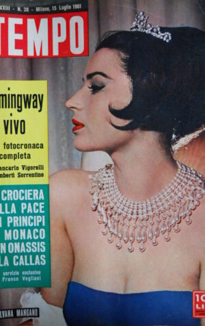 TEMPO n°28 1961 Ernest Hemingway - Sivana Mangano Maria Callas Grace Kelly [C86]